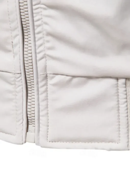Men's Lightweight Jacket Jacket Outdoor Causal Windproof Zipper Spring & Fall Solid Color Neutral Daily Standing Collar Regular Black White Navy Blue Green Jacket