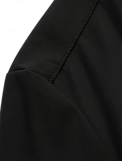 Men's Lightweight Jacket Training Outdoor Windproof Zip Up Pocket Spring Fall Solid Color Elegant Vacation Standing Collar Black Dark Red Navy Blue Khaki Jacket