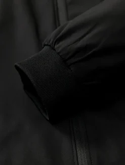 Men's Lightweight Jacket Training Outdoor Windproof Zip Up Pocket Spring Fall Solid Color Elegant Vacation Standing Collar Black Dark Red Navy Blue Khaki Jacket