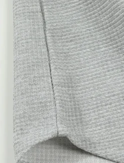 Men's Lightweight Jacket Waffle Jacket Summer Jacket Transition Jacket Vacation Daily Wearproof Pocket Spring & Fall Plain Fashion Classic Hooded Regular Black White Blue Khaki Gray Jacket