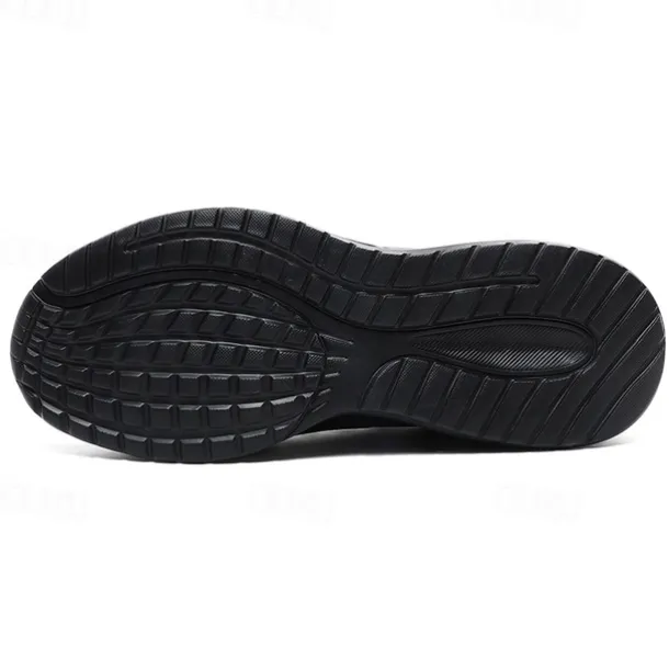 Men's Lightweight Red Mesh Running Shoes - Breathable Athletic Sneakers for Sports and Casual Wear