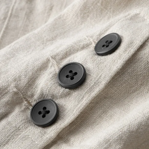 Men's Linen Blazer Blazer Business Cocktail Party Wedding Party Fashion Casual Spring & Fall Polyester Linen Plain Pocket Buttons Comfortable Single Breasted One-button Blazer Black Burgundy Dark