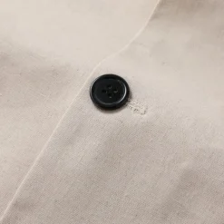 Men's Linen Blazer Business Fashion Casual Spring & Fall Polyester Linen Plain Pocket Buttons Comfortable Single Breasted Blazer White Light Green khaki