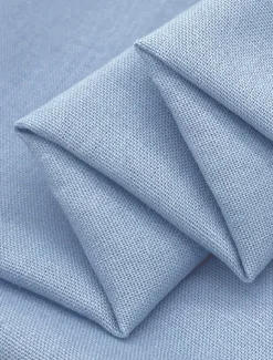Men's Linen Blazer Sport Coat Wedding Guest Casual Daily Fashion All Seasons Linen Cotton Blend Solid Colored Basic Single Breasted Blazer Sky Blue Light Grey