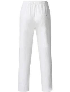 Men's Linen Pants Beach Pants Black White Blue M L XL