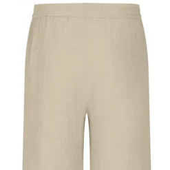 Men's Linen Pants Cargo Joggers Trousers Summer Pants Beach Pants Drawstring Elastic Waist Multi Pocket Plain Comfort Breathable Casual Daily Holiday Fashion Classic Style Black White