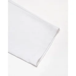 Men's Linen Pants Trousers Summer Pants Front Pocket Straight Leg Plain Comfort Breathable Casual Daily Holiday Fashion Basic Black White