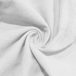 Men's Linen Pants Trousers Summer Pants Beach Pants Drawstring Elastic Waist Straight Leg Plain Comfort Breathable Full Length Casual Daily Holiday Vacation Fashion Black White