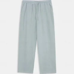 Men's Linen Pants Trousers Summer Pants Front Pocket Pleats Straight Leg Plain Comfort Breathable Full Length Casual Daily Holiday Fashion Basic Dark Khaki Black Micro-elastic