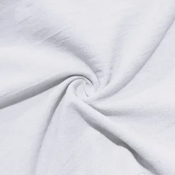 Men's Linen Pants Trousers Summer Pants Beach Pants Pocket Drawstring Elastic Waist Plain Comfort Breathable Vacation Daily Holiday Hawaiian Boho Black White