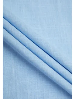 Men's Linen Shirt Band Collar Shirt Popover Shirt Casual Shirt Beach Shirt Plain Hawaiian Holiday Black White Pink Blue Long Sleeve Henley Spring & Summer Clothing Apparel