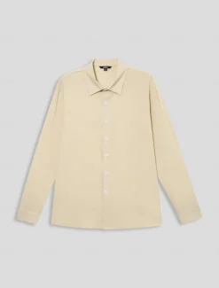 Men's Linen Shirt Summer Shirt Casual Shirt Beach Shirt Button Up Shirt Plain Casual Daily Light Yellow White Pink Dark Navy Long Sleeve Spring & Summer Clothing Apparel