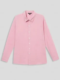 Men's Linen Shirt Summer Shirt Casual Shirt Beach Shirt Button Up Shirt Plain Casual Daily Light Yellow White Pink Dark Navy Long Sleeve Spring & Summer Clothing Apparel