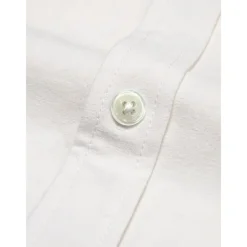 Men's Linen Shirt White Long Sleeve Fold-over Collar Summer Spring & Fall Clothing Apparel Casual Shirt Button Down Shirt Plain Lapel Summer Casual Daily Clothing Apparel