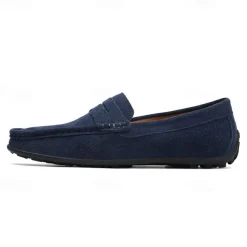 Men's Loafers & Slip-Ons Suede Shoes Plus Size Penny Loafers Driving Loafers Casual Outdoor Daily Suede Loafer Black Burgundy Navy Blue Summer Spring