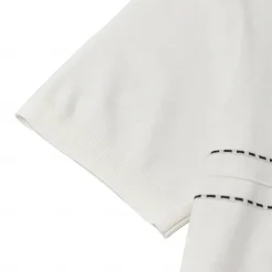 Men's Lyocell T Shirt Horizontal Vertical Stripes Crew Neck School Training Short Sleeve Side Stripe Stripe Clothing Apparel Knitwear Vacation Vintage Neutral