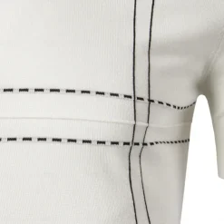 Men's Lyocell T Shirt Horizontal Vertical Stripes Crew Neck School Training Short Sleeve Side Stripe Stripe Clothing Apparel Knitwear Vacation Vintage Neutral