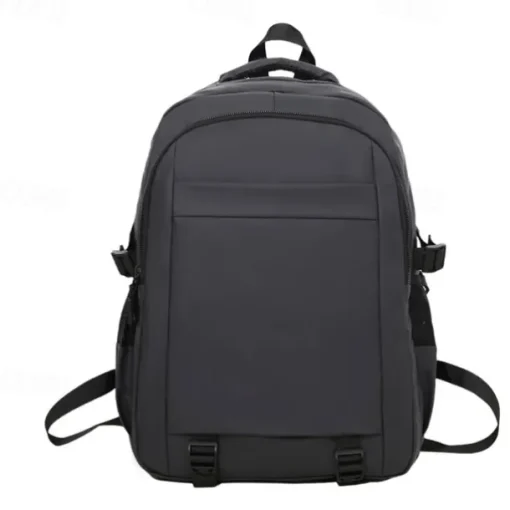 Men's Minimalist School Backpack – Water-Resistant Laptop Bag for College and High School, Large Capacity Urban Daypack for Back to School