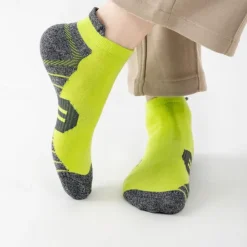 Men's Multi Packs Socks Running Socks Casual Socks Black White Color Color Block Vacation Sports & Outdoor Daily Basic Medium Spring Fall Fashion Casual