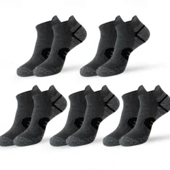 Men's Multi Packs Socks Running Socks Casual Socks Black White Color Color Block Vacation Sports & Outdoor Daily Basic Medium Spring Fall Fashion Casual
