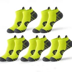 Men's Multi Packs Socks Running Socks Casual Socks Black White Color Color Block Vacation Sports & Outdoor Daily Basic Medium Spring Fall Fashion Casual