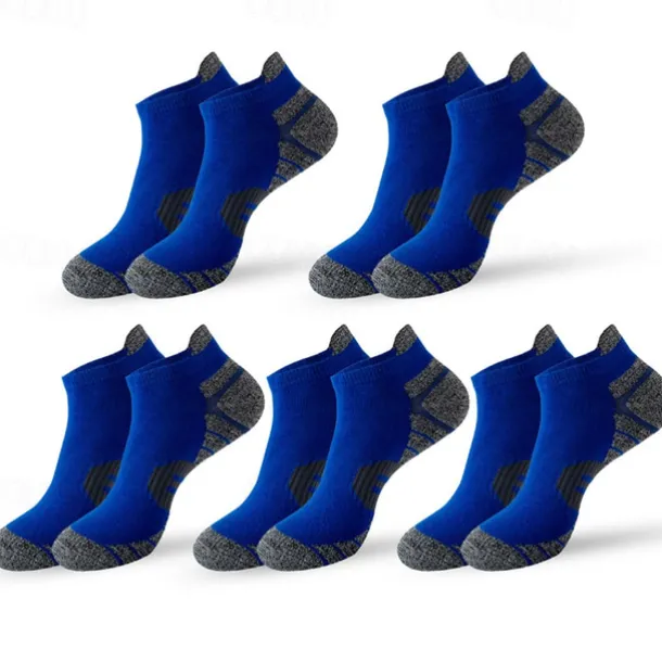 Men's Multi Packs Socks Running Socks Casual Socks Black White Color Color Block Vacation Sports & Outdoor Daily Basic Medium Spring Fall Fashion Casual
