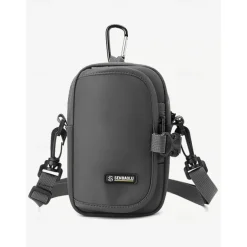 Men's Multi-Functional Crossbody Utility Pouch – Compact Waterproof Sling Bag with Adjustable Strap, Secure Phone Pocket, and Key Clip for Travel, Hiking, and Everyday Use