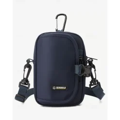 Men's Multi-Functional Crossbody Utility Pouch – Compact Waterproof Sling Bag with Adjustable Strap, Secure Phone Pocket, and Key Clip for Travel, Hiking, and Everyday Use