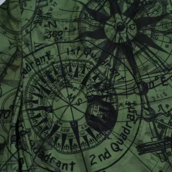 Men's Nautical Graphic Prints Compass Sweat Shorts Beach Shorts Terry Shorts Mid Waist Retro Vintage Casual Daily Holiday Streetwear Drawstring Elastic Waist 3D Print Designer Clothing Apparel