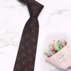 Men's Neckties Fashion Business Classic Argyle Wedding Party Daily Wear