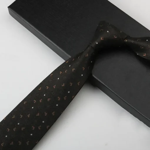 Men's Neckties Fashion Business Jacquard Pattern Wedding Party Daily Wear