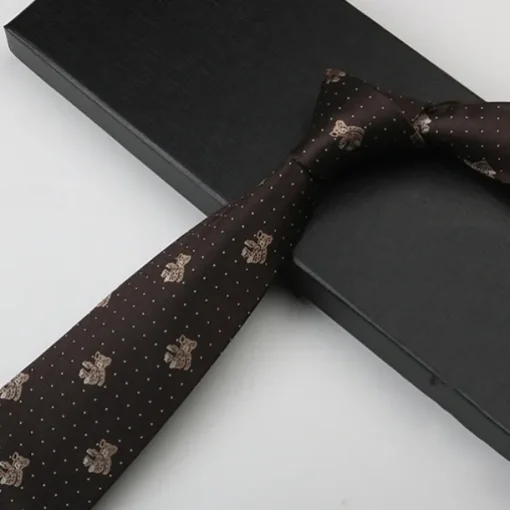 Men's Neckties Fashion Business Jacquard Pattern Wedding Party Daily Wear