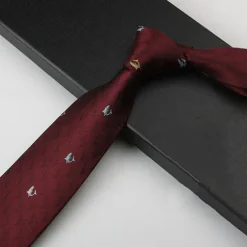 Men's Neckties Fashion Business Jacquard Pattern Wedding Party Daily Wear