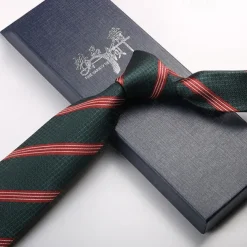 Men's Neckties Fashion Business Jacquard Stripes Wedding Party Daily Wear