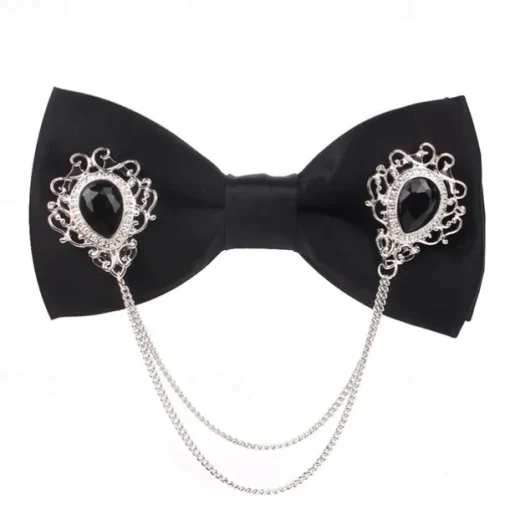 Men's Neckties Modern Contemporary Shiny Metallic Solid Color Wedding Party Daily Wear