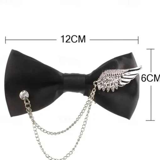 Men's Neckties Modern Contemporary Shiny Metallic Solid Color Wedding Party Daily Wear