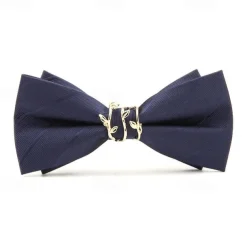 Men's Neckties Modern Contemporary Metal Solid Color Wedding Party Daily Wear