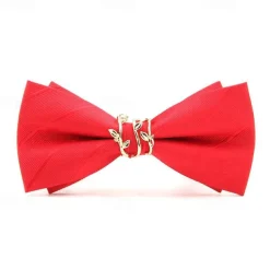 Men's Neckties Modern Contemporary Metal Solid Color Wedding Party Daily Wear