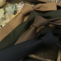 Men's Neckties Sexy Solid / Plain Color Wedding Party Daily Wear