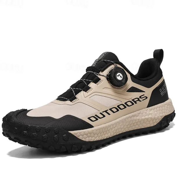 Men's Outdoor Hiking Shoes - Waterproof, Non-Slip, Lightweight Trekking Sneakers for Trail and Climbing Adventures