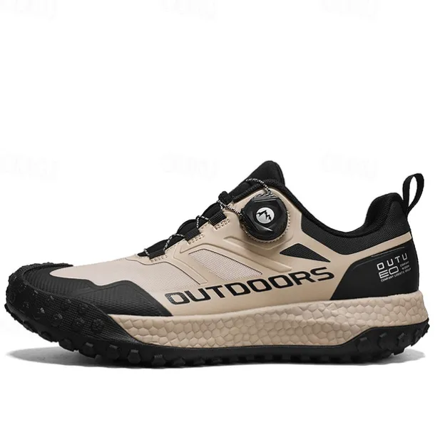 Men's Outdoor Hiking Shoes - Waterproof, Non-Slip, Lightweight Trekking Sneakers for Trail and Climbing Adventures