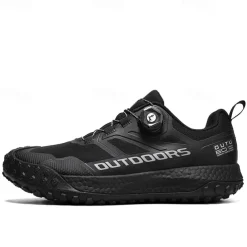 Men's Outdoor Hiking Shoes - Waterproof, Non-Slip, Lightweight Trekking Sneakers for Trail and Climbing Adventures