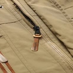 Men's Outdoor Jacket Cargo Jacket Hoodie Jacket Tactical Jacket Outdoor Daily Removable Soft Multiple Pockets Spring & Fall Plain Casual Comfortable Hooded Regular Black Khaki Army Green Jacket