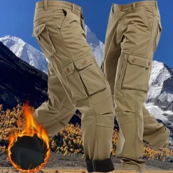 Men's Outdoor Pants Cargo Pants Hiking Pants Trousers Military Outdoor Regular Fit Warm Breathable Pants / Trousers Black Army Green Hunting Climbing Camping / Hiking / Caving 28 29 30 31 32