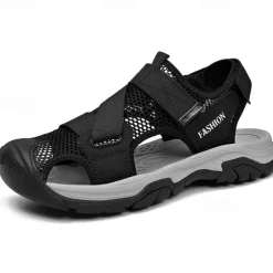 Men's Outdoor Sport Sandals with Adjustable Velcro Straps, Breathable Mesh Upper and Durable Sole for Hiking, Beach and Casual Summer Activities