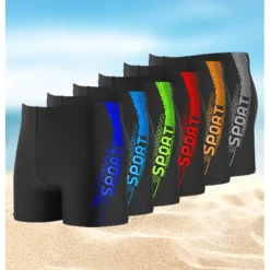 Men's Paded Swimwear Bulge Enhancing Pounch Briefs Push Up Bathing Suit Bottoms Swimming Surfing Beach Water Sports Printed Summer