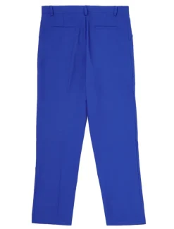 Men's Party Fall Wedding Suits Navy Blue Royal Blue Dress Solid Colored Standard Fit 3 Piece Single Breasted Two-buttons