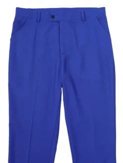 Men's Party Fall Wedding Suits Navy Blue Royal Blue Dress Solid Colored Standard Fit 3 Piece Single Breasted Two-buttons