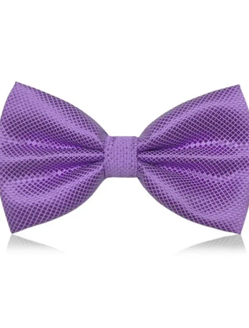 Men's Party Work Bow Tie - Plaid 1 PC Formal bow tie male solid color marriage bow ties for men butterfly cravat bowtie butterflies Gentlemen Tuxedo Classic Pure Color Party