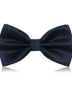 Men's Party Work Bow Tie - Plaid 1 PC Formal bow tie male solid color marriage bow ties for men butterfly cravat bowtie butterflies Gentlemen Tuxedo Classic Pure Color Party